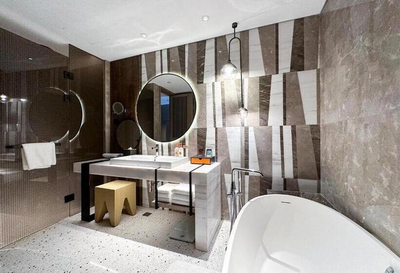 غرفة قياسية سرير كينج, Crowne Plaza Chongli Resort, An Ihg