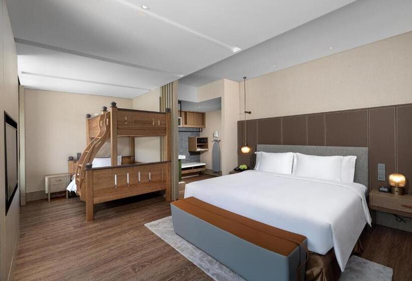 غرفة قياسية سرير بطابقين, Crowne Plaza Chongli Resort, An Ihg