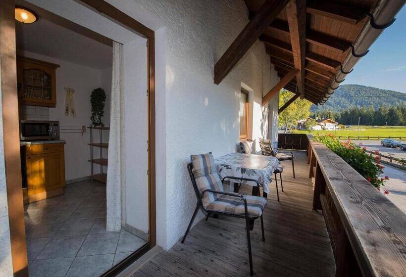 带1个卧室的带阳台的公寓, Xanderhof