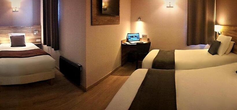 غرفة قياسية ثلاثية, Brit Hotel Confort Pau Lons