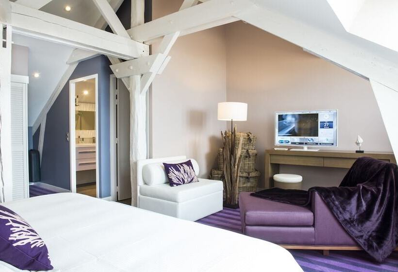 复式套房, Chateau Des Tourelles, Thalasso Et Piscine D Eau De Mer Chauffee