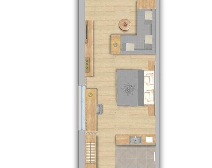 جناح جونيور مزوَّد بشرفة, Edelweiss