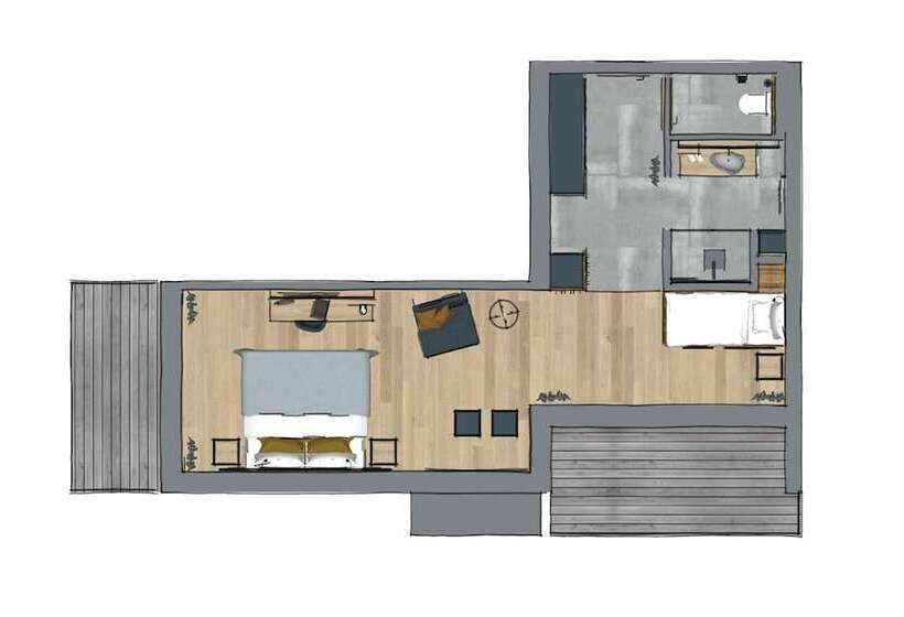 غرفة عائلية, Edelweiss