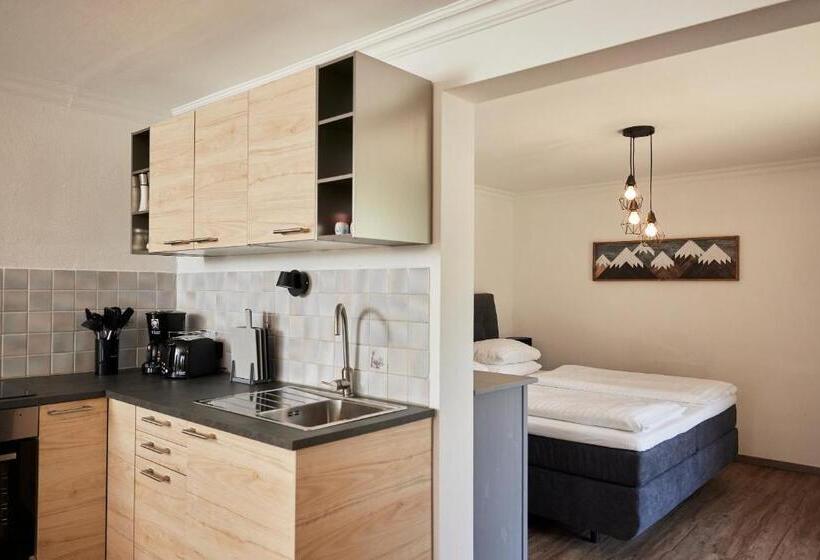 침실 1개 가든 전망 아파트, Wirtshaus Tauernhex