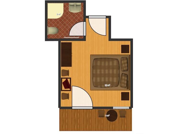 스탠다드 발코니 룸, Steiningå