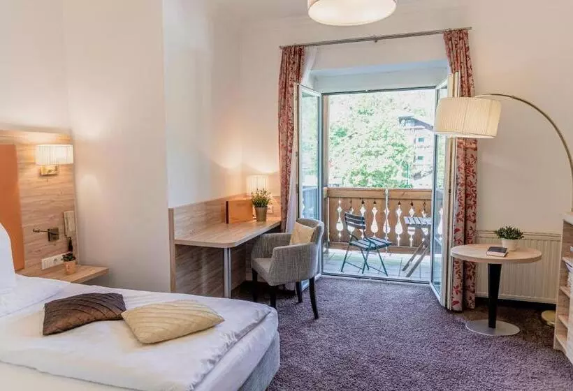 スーペリアシングルルーム, Wohlfühlhotel Goiserer Mühle