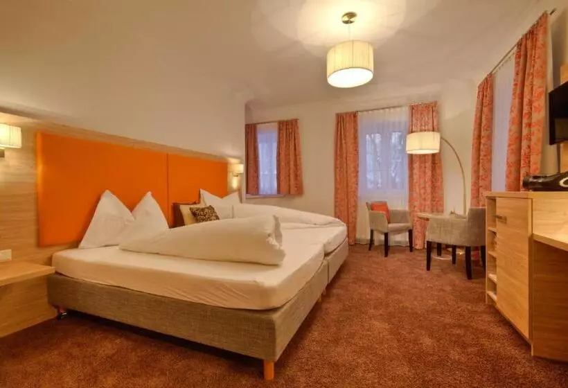 キングサイズベッドのスタンダードルーム, Wohlfühlhotel Goiserer Mühle