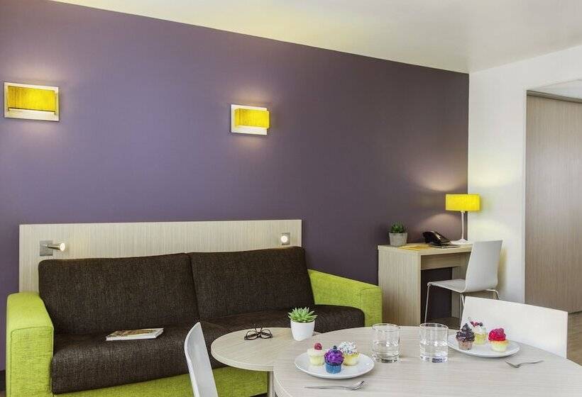 Студия Стандарт Двуспальная Кровать, Aparthotel Adagio Access Paris Clichy