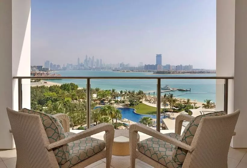 اتاق لوکس با تخت دو نفره بزرگ, Waldorf Astoria Dubai Palm Jumeirah