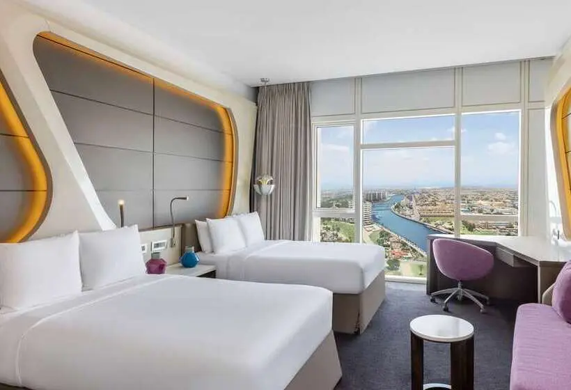 اتاق لوکس با تخت دو نفره بزرگ, Waldorf Astoria Dubai Palm Jumeirah
