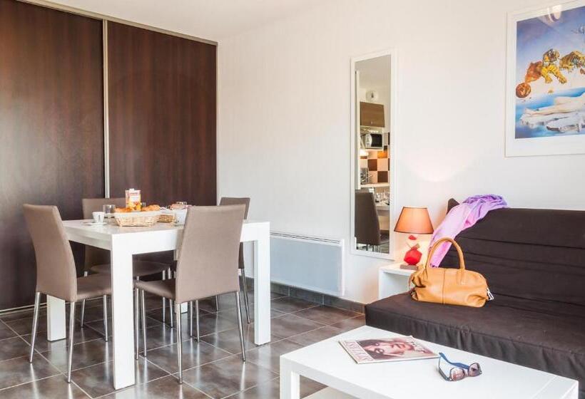Апартаменты Дюплекс 1 Спальня, Vacanceole  Les Demeures Torrellanes  Saintcyprien