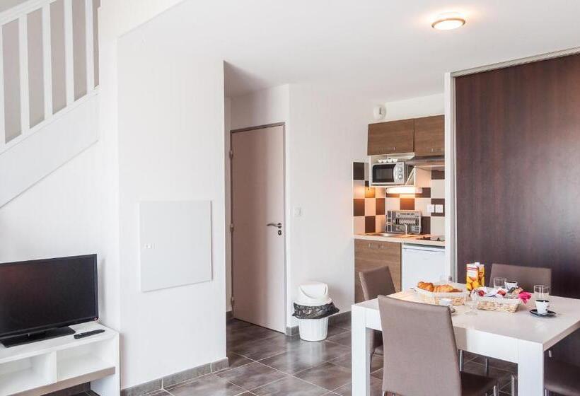 דירת דופלקס בת חדר שינה 1, Vacanceole  Les Demeures Torrellanes  Saintcyprien