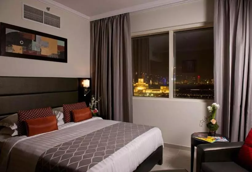اتاق اجرایی با چشم‌انداز دریا, The Royal Riviera Hotel Doha