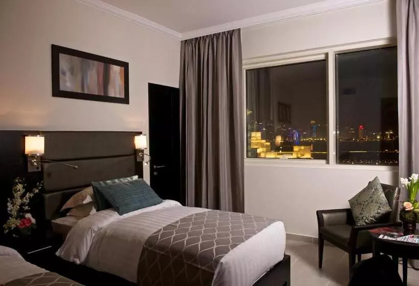 اتاق اجرایی با چشم‌انداز دریا, The Royal Riviera Hotel Doha
