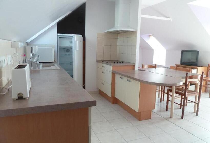 침실 1개 테라스 아파트, Résidence Au Soleil Breton Pentrez