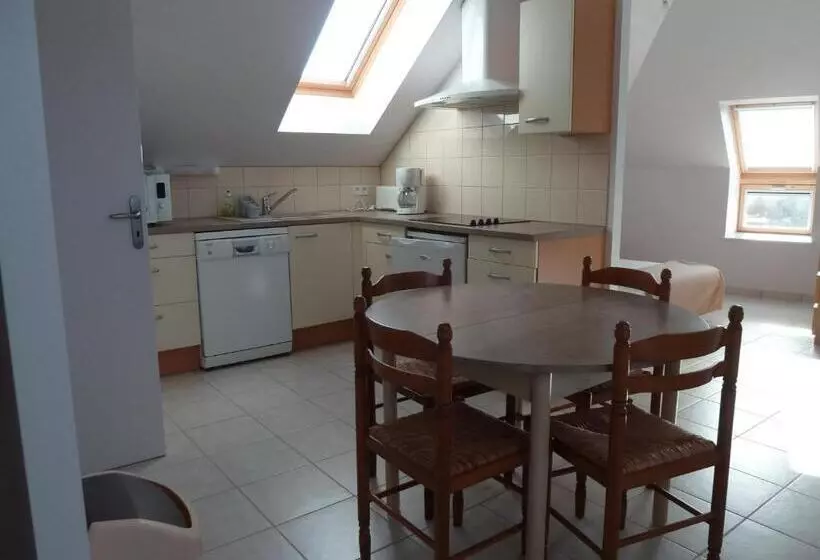 آپارتمان 1 خوابه با چشمانداز دریا, Résidence Au Soleil Breton Pentrez