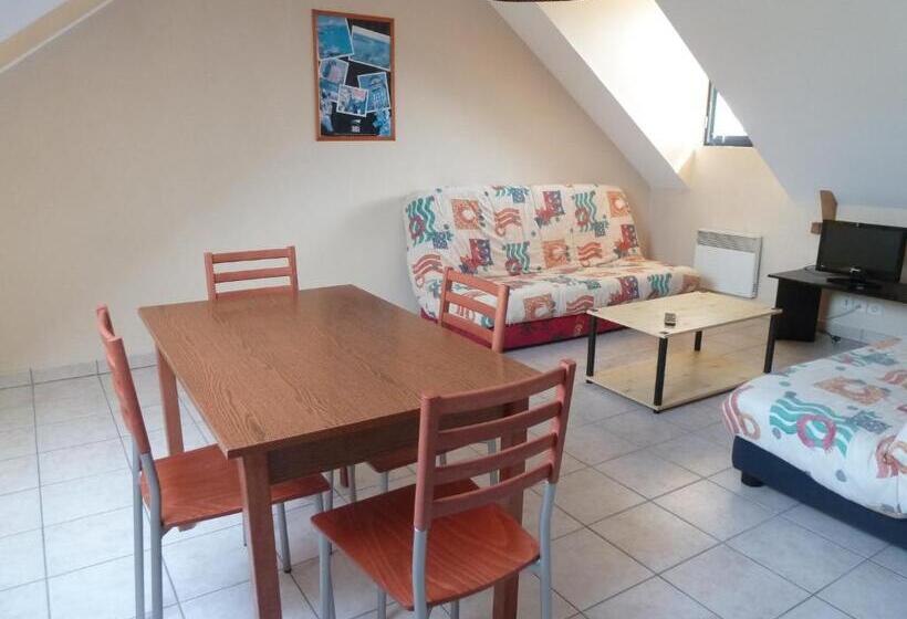 침실 1개 아파트, Résidence Au Soleil Breton Pentrez