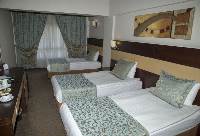 Camera Tripla Standard, Mom