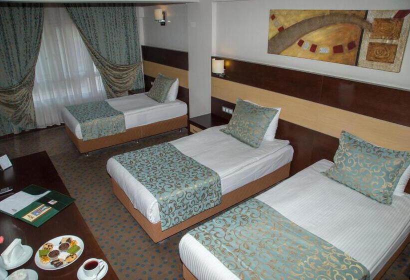 Camera Tripla Standard, Mom