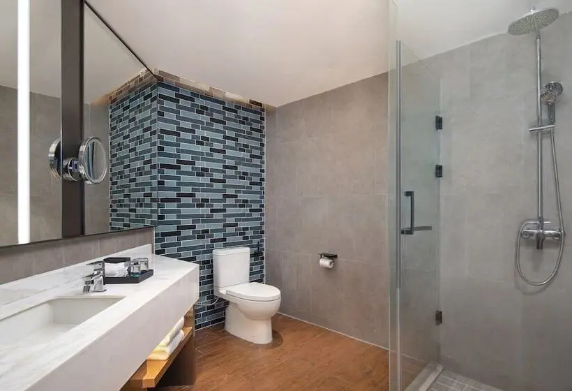 ２ダブルベッドのスタンダードルーム, Fairfield By Marriott Baiyin Downtown