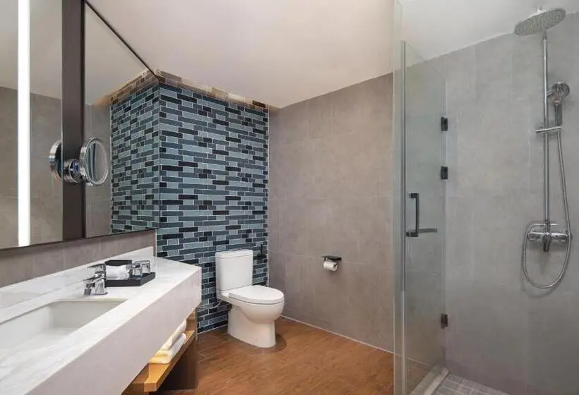 ２ダブルベッドのスタンダードルーム, Fairfield By Marriott Baiyin Downtown