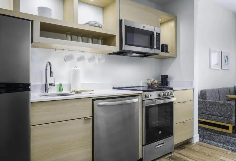 キングサイドベッドのスタンダードワンルーム, Towneplace Suites By Marriott San Antonio Universal City, Live Oak