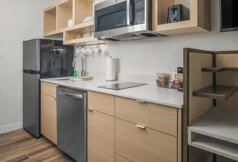 キングサイドベッドのスタンダードワンルーム, Towneplace Suites By Marriott San Antonio Universal City, Live Oak