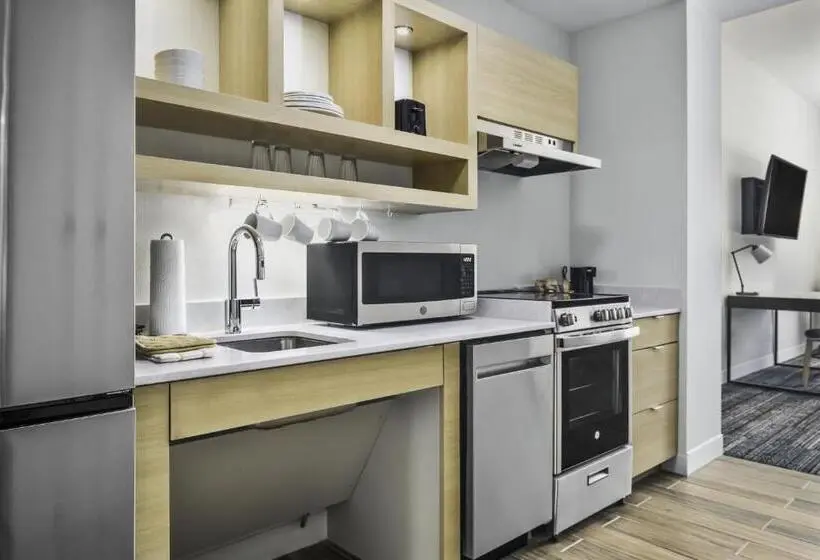 クイーンベッドのスタンダードスタジオ, Towneplace Suites By Marriott San Antonio Universal City, Live Oak