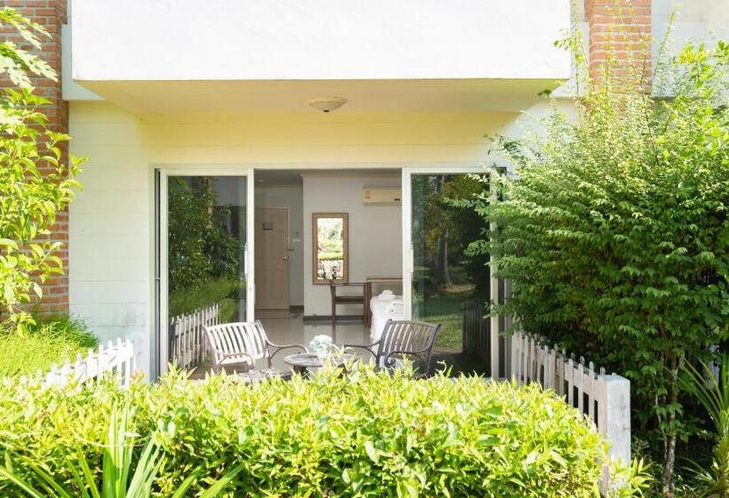 ガーデンビューデラックスルーム, Thara Cholapruek Resort   Sha Extra Plus