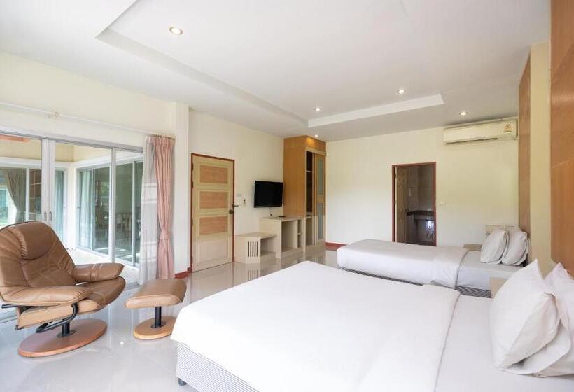 ２ベッドルームハウス, Thara Cholapruek Resort   Sha Extra Plus