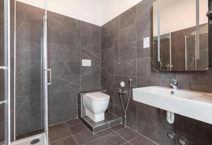 חדר סטנדרט מותאם לאדם עם מוגבלויות, B&b Hotel Pomezia Roma