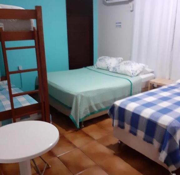اتاق راحتی سه تخته, Regiane Beach Pousada Hostel