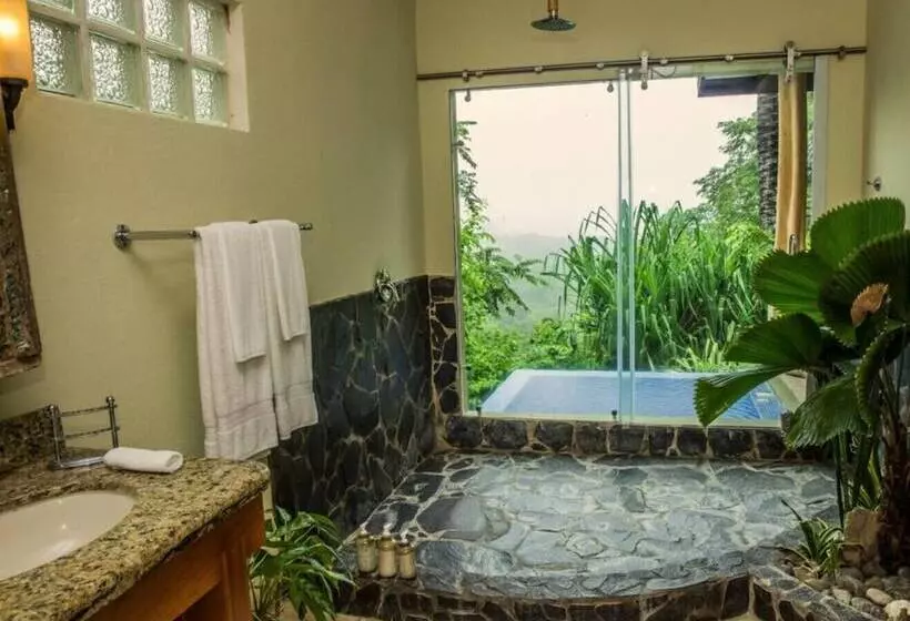 Villa 1 Makuuhuone, Casa Chameleon Hotel Mal Pais Adults Only