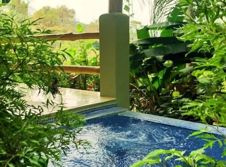 Villa 1 Makuuhuone, Casa Chameleon Hotel Mal Pais Adults Only