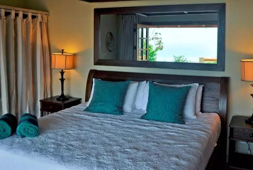Villa 1 Makuuhuone, Casa Chameleon Hotel Mal Pais Adults Only