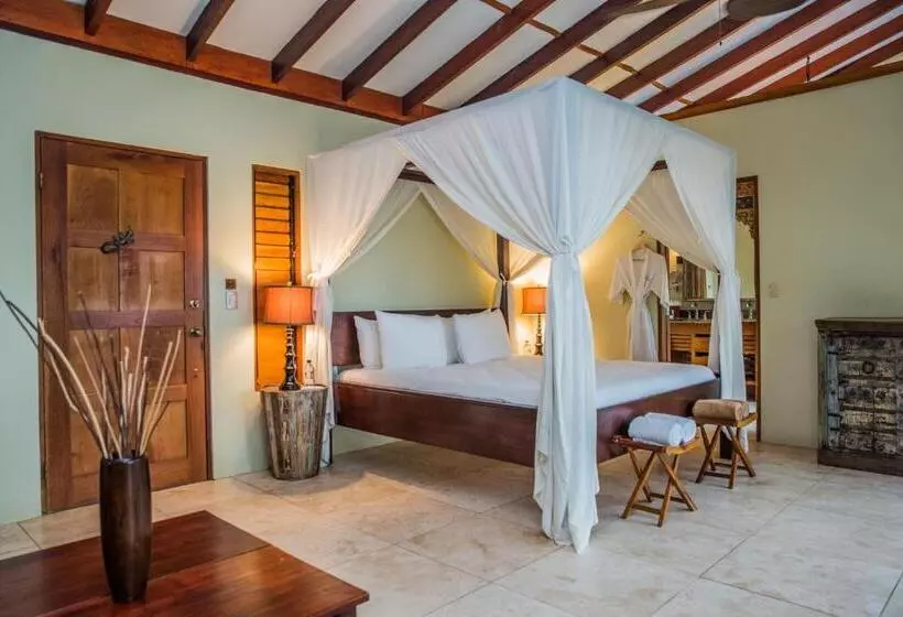 Villa 1 Makuuhuone, Casa Chameleon Hotel Mal Pais Adults Only