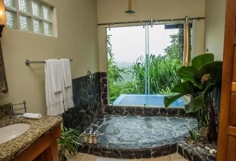 Villa 1 Makuuhuone, Casa Chameleon Hotel Mal Pais Adults Only