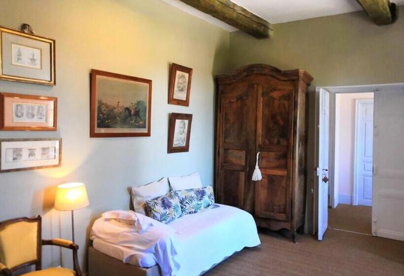 디럭스 4인 룸, Chambre D Hôtes Au Domaine Du Soleil Couchant