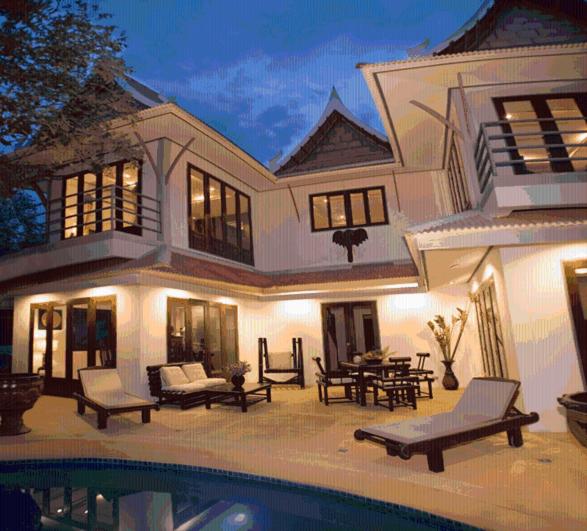 ویلای 3 خوابه با استخر, Paradise Island Estate