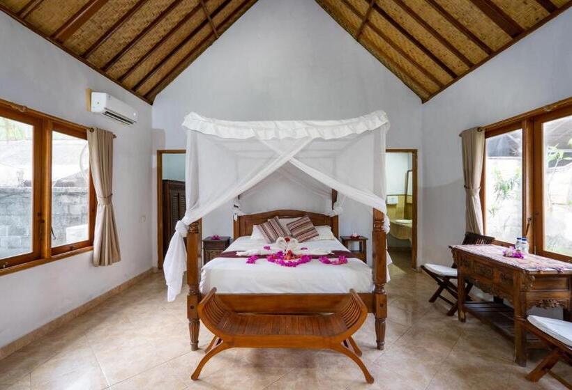 套房带园景, Mushroom Beach Bungalows