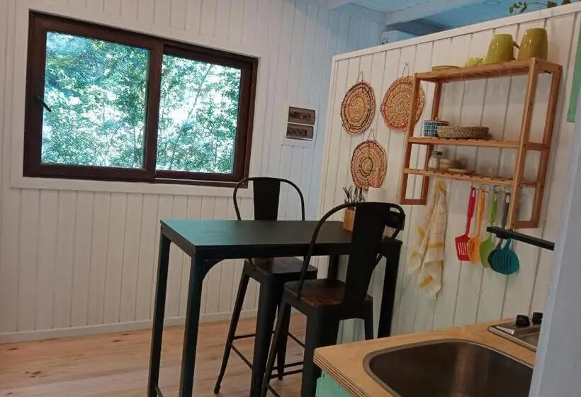 テラス付き１ベッドルームアパートメント, Casaverde Hostal Ecologico