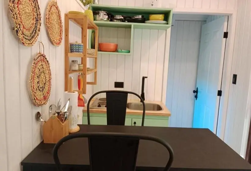 テラス付き１ベッドルームアパートメント, Casaverde Hostal Ecologico