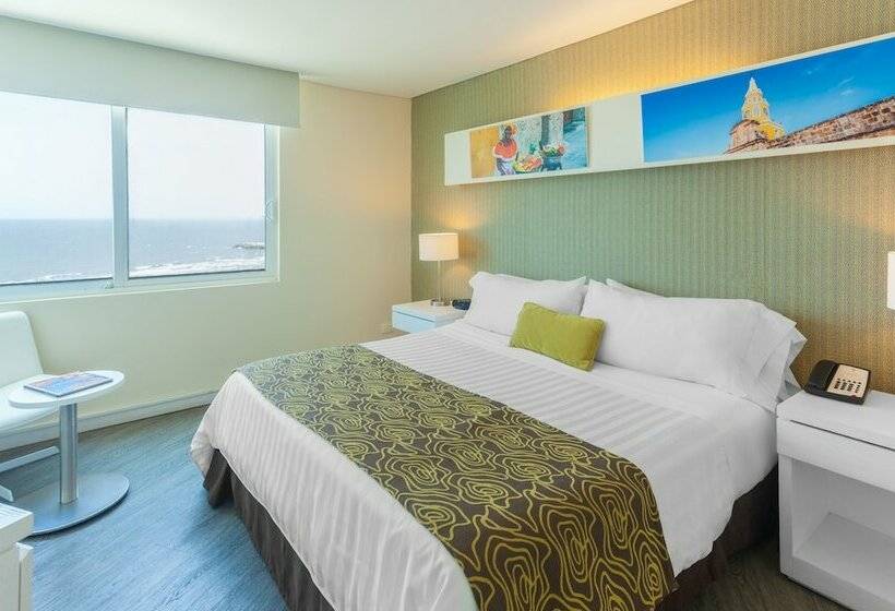 带2个双人床的标准工作室, Ghl Corales De Indias