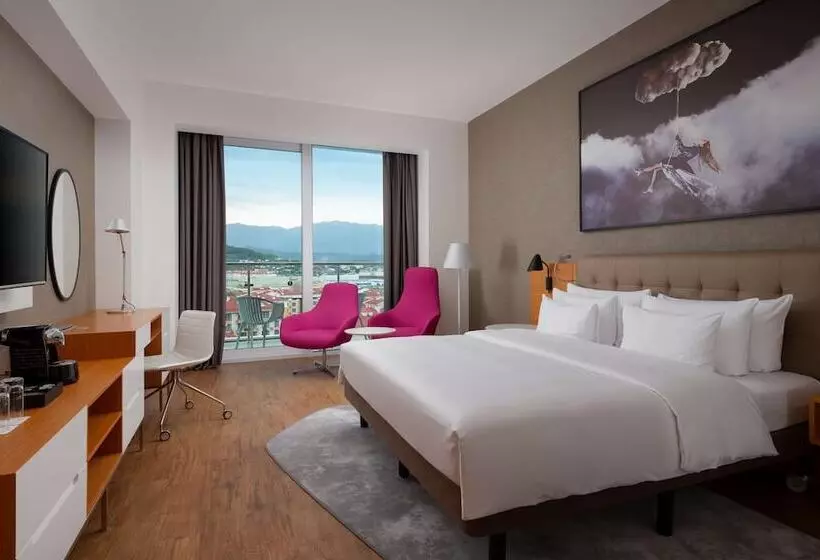 オーシャンビューのプレミアムルーム。, Radisson Collection Paradise Resort And Spa, Sochi