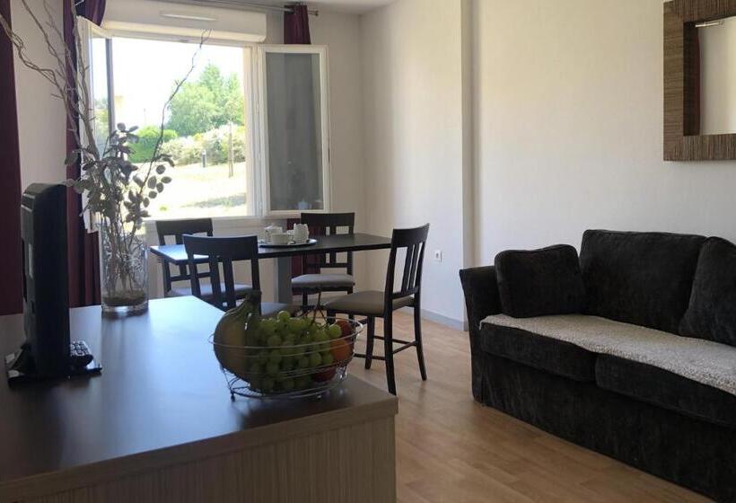 带1个卧室的公寓, Patio Parc Résidence