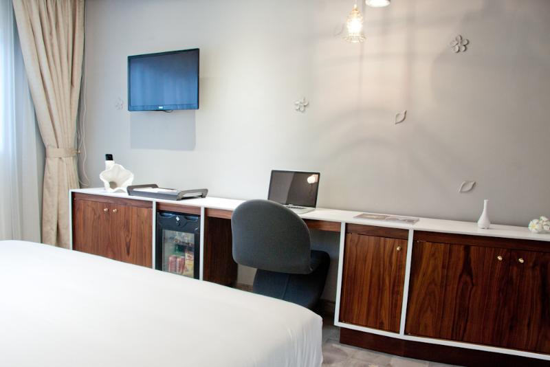 带大床的标准间, Flor De Mayo Boutique Hotel, Spa & Restaurant