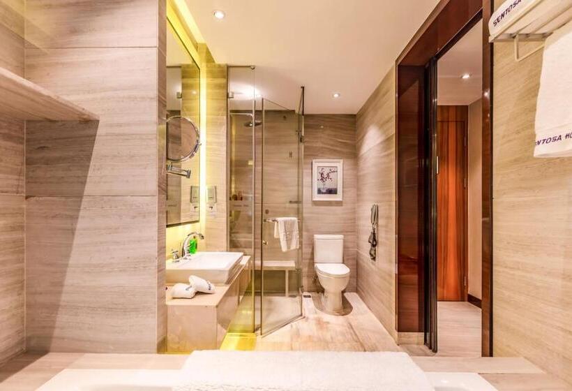 חדר דלוקס, Sentosa Hotel Shenzhen Feicui Branch, Enjoy Tropical Swimming Pools And High Class Fitness Club