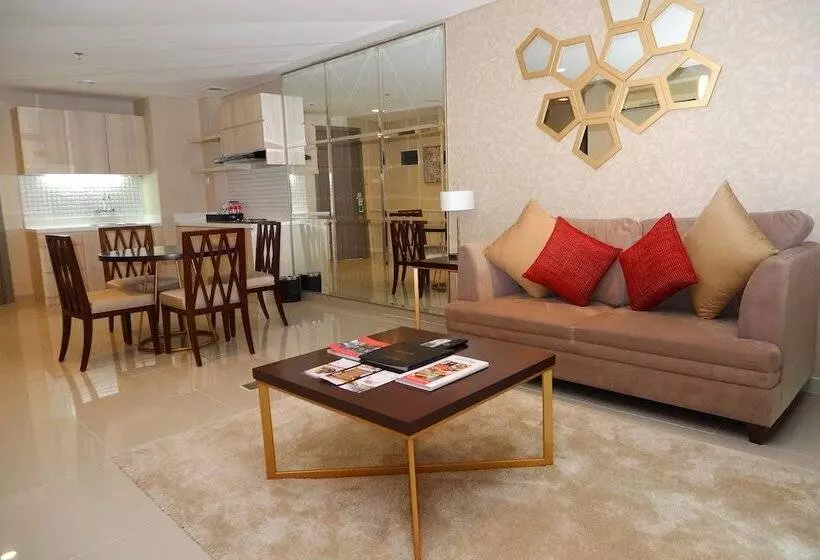 １ベッドルームのデラックスアパートメント, Swiss Belhotel Balikpapan
