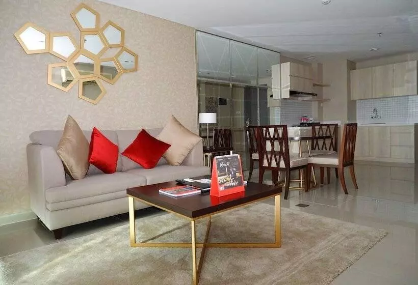 １ベッドルームのデラックスアパートメント, Swiss Belhotel Balikpapan