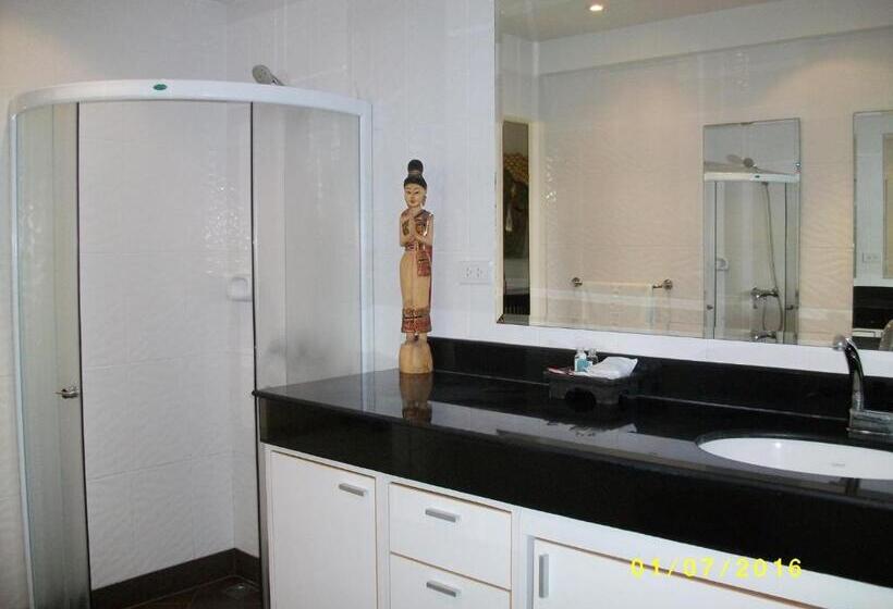 침실 1개 디럭스 아파트, The Oriental Tropical Beach At Vip Resort